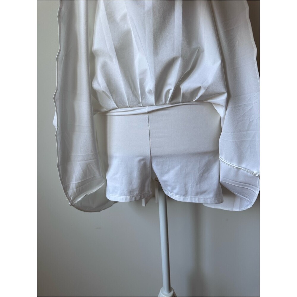 GARAGE White Tennis Skort Golf Skirt Built In Shorts Athleisure Athletic Skort M - Picture 7 of 12